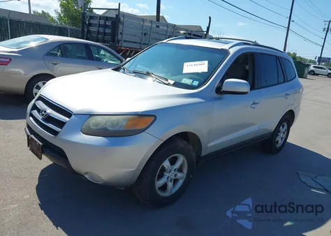 2007 Hyundai Santa Fe Gls из США, поврежденный, VIN 5NMSG13D27H125214